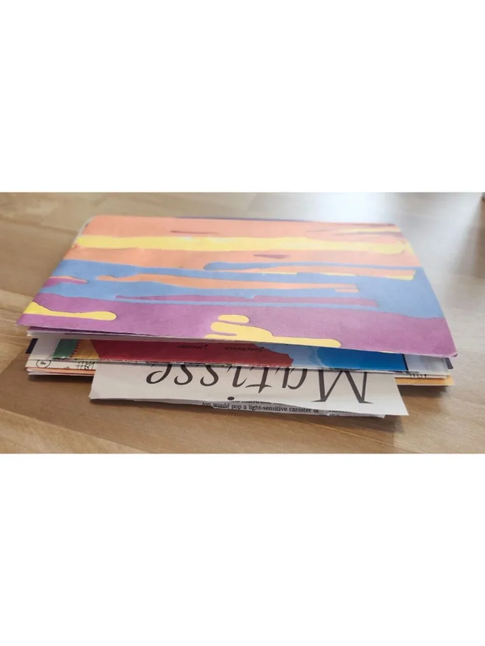 Junk Journal 88 pages Handmade Bright & Colorful